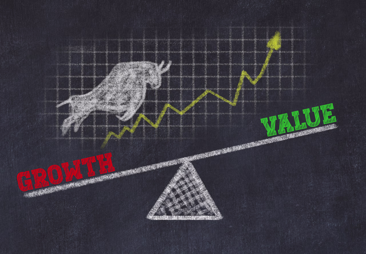 The last time value stocks beat growth by this much was 2022 — the year of the last major bear market